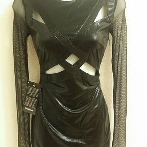 Bebe black dress